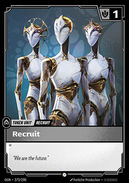 Recruit (V.3 - Common) Immagine principale del prodotto