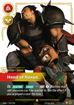 Darius, Hand of Noxus (V.2 - Showcase) Immagine principale del prodotto
