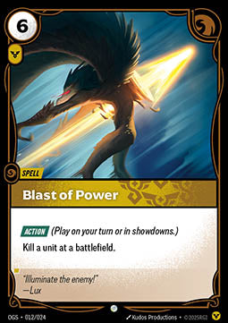 Blast of Power Immagine principale del prodotto