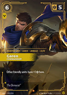Garen, Commander Immagine principale del prodotto