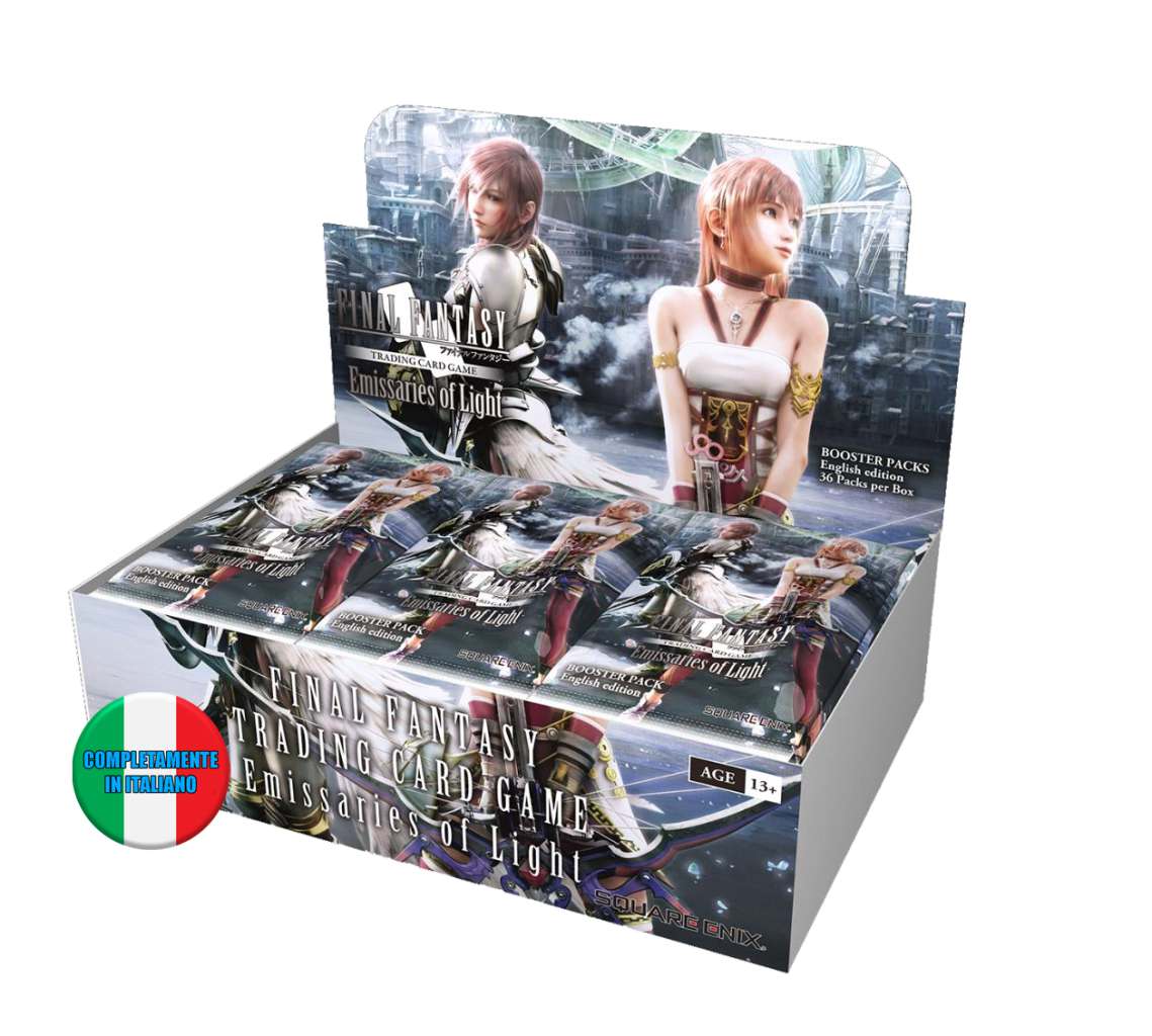 Final Fantasy TCG  Emissaries of Light Box [ITA] OPUS XVI Immagine secondaria del prodotto