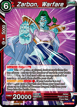 Zarbon, Warfare