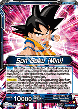 Son Goku (Mini) // SS Son Goku (Mini), New Adventure (V.1 - Uncommon)