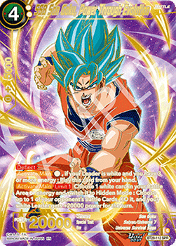 SSB Son Goku, Power Through Evolution (V.2 - Special Rare)