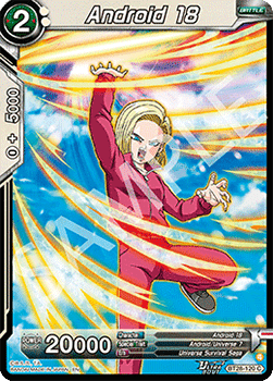Android 18 (BT28-120) Immagine principale del prodotto