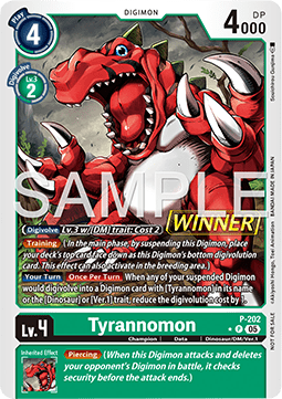 Tyrannomon (P-202) Immagine principale del prodotto