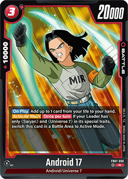 Android 17 (FB07-006) [Fusion World]