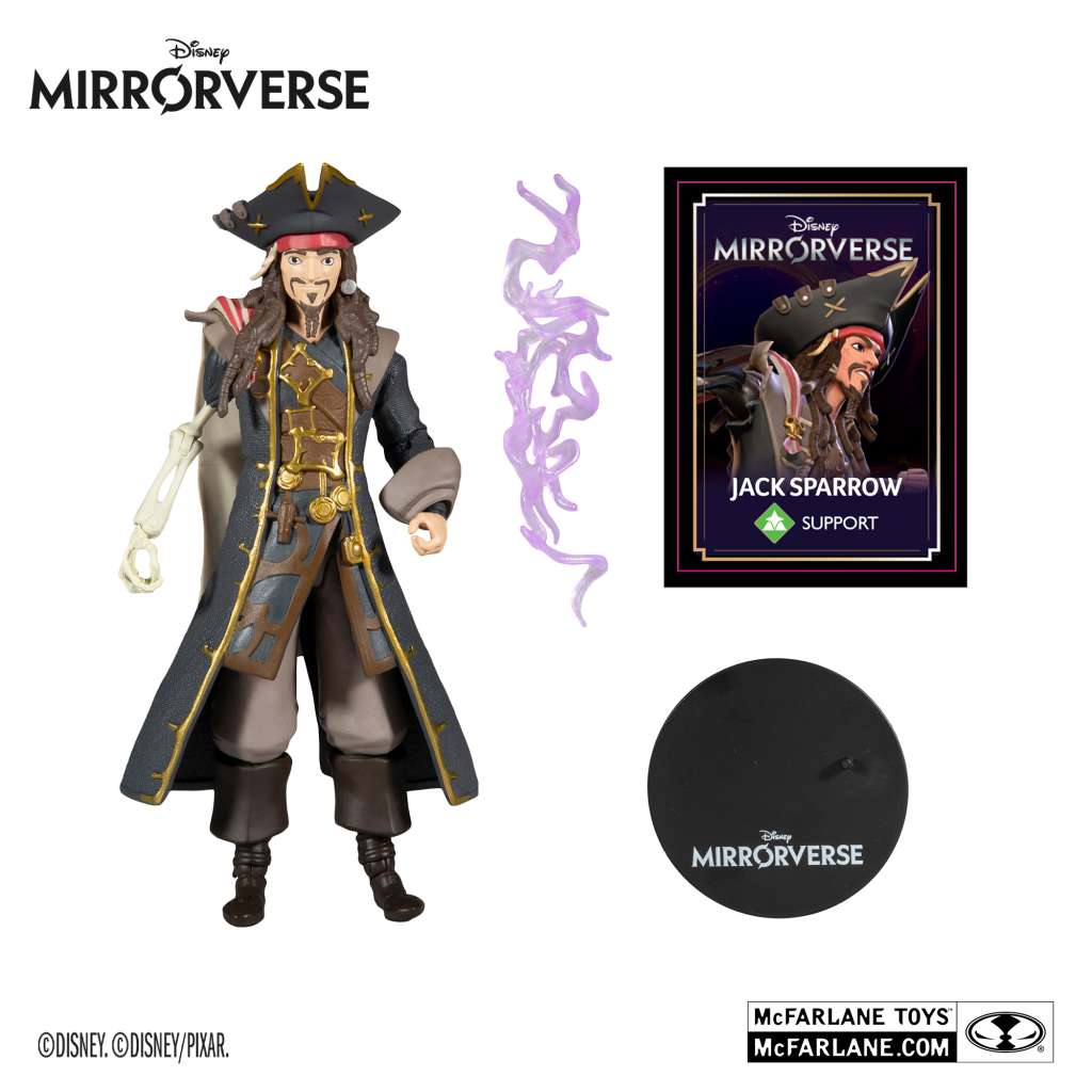 Disney Mirror 7inch Jack Sparrow Af