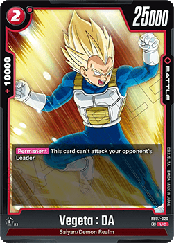 Vegeta : DA (FB07-020) [Fusion World] Immagine principale del prodotto