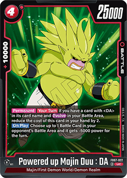 Powered up Majin Duu : DA (FB07-022) [Fusion World] Immagine principale del prodotto