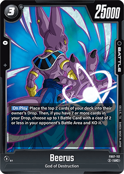 Beerus (FB07-112) [Fusion World]