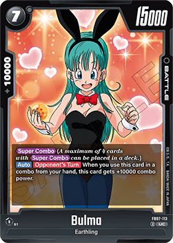 Bulma (FB07-113) [Fusion World] (V.1 - Uncommon)