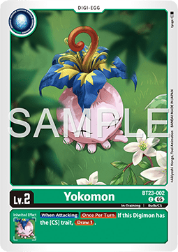 Yokomon (BT23-002) Immagine principale del prodotto