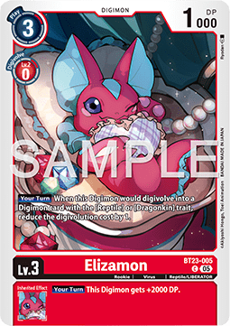 Elizamon (BT23-005) Immagine principale del prodotto