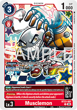 Musclemon (BT23-007) Immagine principale del prodotto