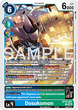 Dosukomon (BT23-021) Immagine principale del prodotto