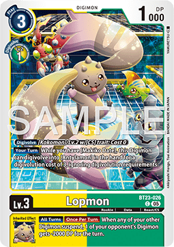 Lopmon (BT23-026)