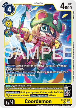 Coordemon (BT23-028) Immagine principale del prodotto