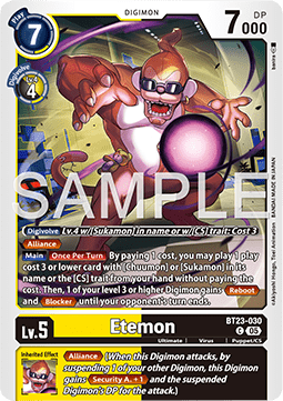 Etemon (BT23-030) Immagine principale del prodotto