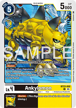 Ankylomon (BT23-050) Immagine principale del prodotto