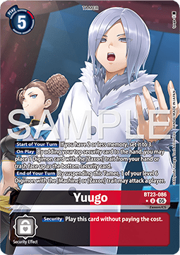 Yuugo (BT23-086) (V.2) Immagine principale del prodotto