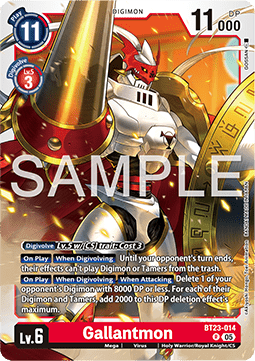 Gallantmon (BT23-014) Immagine principale del prodotto