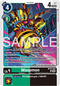 Waspmon (BT23-042) Immagine principale del prodotto