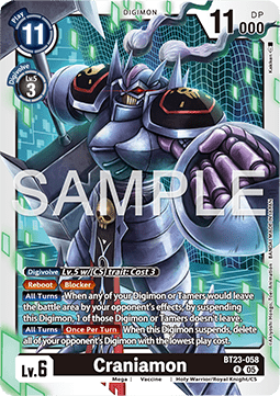 Craniamon (BT23-058) Immagine principale del prodotto