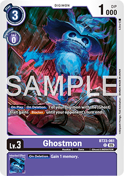 Ghostmon (BT23-061) Immagine principale del prodotto