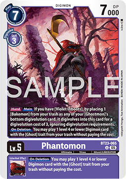 Phantomon (BT23-065) Immagine principale del prodotto