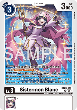 Sistermon Blanc (BT23-076) Immagine principale del prodotto