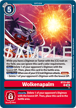 Wolkenapalm (BT23-091) Immagine principale del prodotto