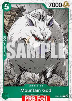 Mountain God (EB01-018) (V.2) Immagine principale del prodotto