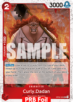 Curly.Dadan (OP02-005) (V.2) Immagine principale del prodotto