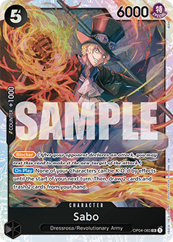 Sabo (OP04-083) Immagine principale del prodotto