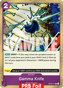 Gamma Knife (OP05-077) (V.2)