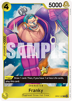 Franky (OP07-107) Immagine principale del prodotto