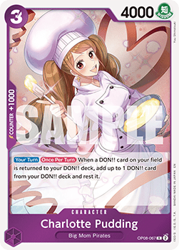 Charlotte Pudding (OP08-067) Immagine principale del prodotto