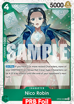 Nico Robin (OP09-033) (V.2) Immagine principale del prodotto