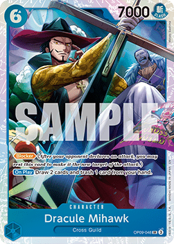 Dracule Mihawk (OP09-048) Immagine principale del prodotto