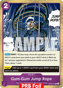 Gum-Gum Jump Rope (OP09-079) (V.2) Immagine principale del prodotto