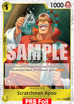 Scratchmen Apoo (OP10-108) (V.2) Immagine principale del prodotto