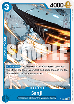 Sanji (P-068) (V.1) Immagine principale del prodotto