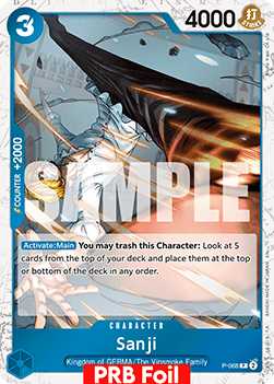 Sanji (P-068) (V.2) Immagine principale del prodotto