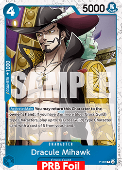 Dracule Mihawk (P-081) (V.2) Immagine principale del prodotto