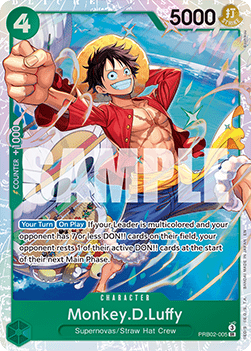 Monkey.D.Luffy (PRB02-005) (V.1) Immagine principale del prodotto