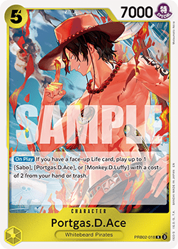 Portgas.D.Ace (PRB02-018) (V.1) Immagine principale del prodotto