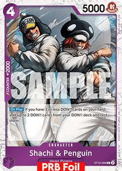 Shachi & Penguin (ST10-008) (V.2) Immagine principale del prodotto
