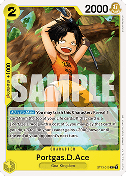 Portgas.D.Ace (ST13-010) (V.1) Immagine principale del prodotto