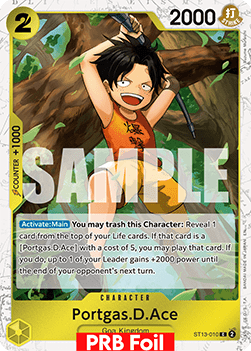 Portgas.D.Ace (ST13-010) (V.2) Immagine principale del prodotto